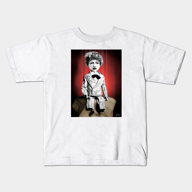 I the puppet Kids T-Shirt by Loui Jover 